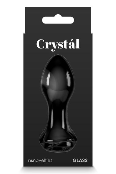 Скляна пробка NS Novelties CRYSTAL ROSE BLACK | Зображення 2