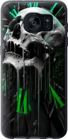 Чехол на Samsung Galaxy S7 Edge G935F Череп-часы "4100u-257-17620"