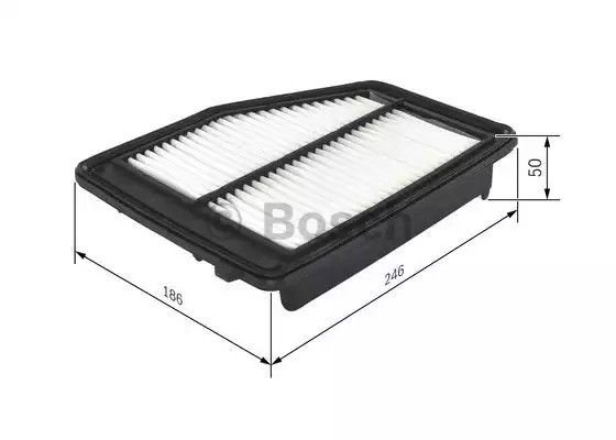 Фільтр повітряний HONDA CIVIC, BOSCH (F026400412) | Зображення 4