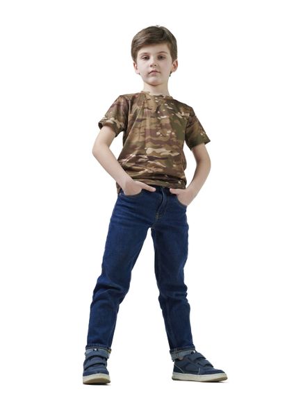 Футболка дитяча ARMY KIDS камуфляж Мультикам Air Touch | Зображення 4