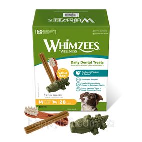 Лакомство Whimzees Variety Value Box д/собак Набор Variety Value M 28 шт