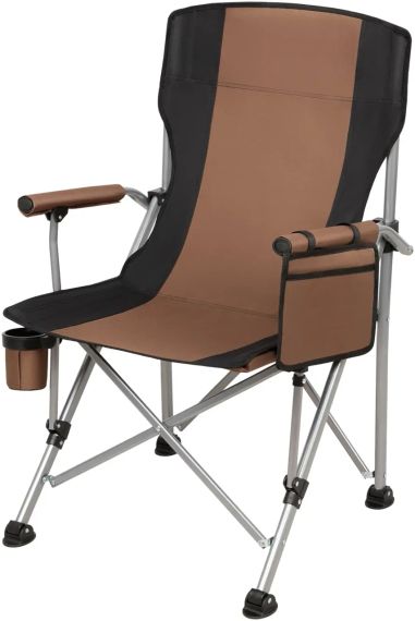 Стілець розкладаний Skif Outdoor Attache Чорний/Коричневий | Зображення 1