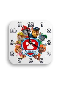Годинник настінний Paw Patrol 1 квадратний