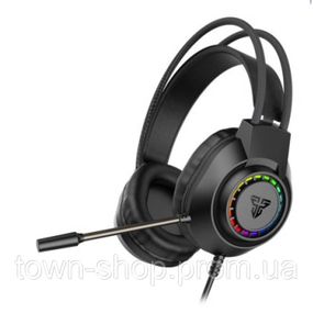 Игровые наушники с микрофоном Fantech HQ55 PORTAL, 7.1-Channel, RGB, Black, Color Box