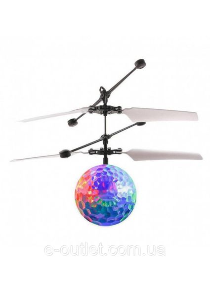 Іграшка літаючий музичний куля «Flying Ball» Sensor Led підсвічування з міцного пластику EL-1275 | Зображення 3