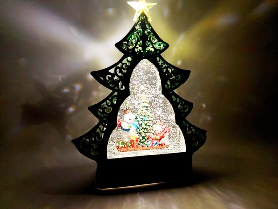 Світильник-нічник «Ялинка» сніжний XPRO XHF-8003 (47456-XHF-8003_518) | Зображення 5