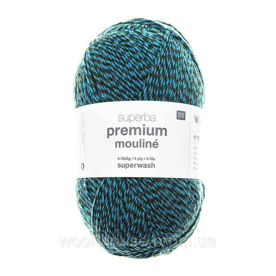 Шкарпеткова пряжа Rico Design Superba Premium Mouline, 07 | Зображення 1