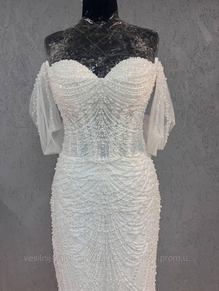 Весільна сукня, рибка,дороге мереживо | Зображення 2