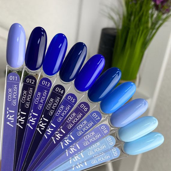 Гель-лак ART in detail 13 (вітражний синій) 6мл | Зображення 3