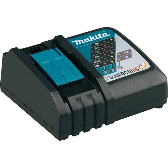 Устройство для зарядки аккумуляторов Makita LXT DC18RC (195584-2) | Зображення 5