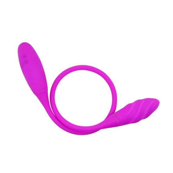 Вібратор подвійний Snaky Vibe Pretty Love Sex Aura | Зображення 1