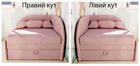 Детское раскладное кресло-кровать Рио, мягкая обивка велюр серый | Зображення 5