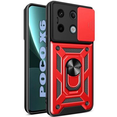 Чехол для мобильного телефона BeCover Military Poco X6 Red (711009)