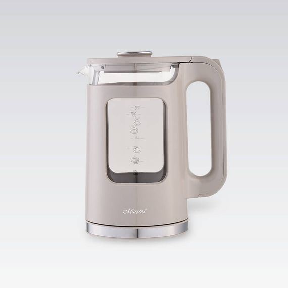 Електрочайник Maestro MR-065-Beige 1.7 л бежевий | Зображення 1