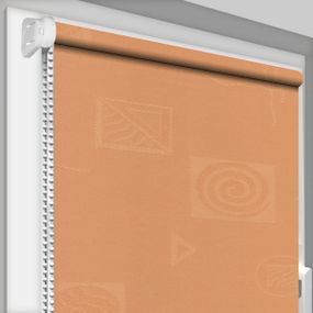 Рулонная штора Rolets Икеа 1-2086-1300 130x170 см открытого типа Терракотовая