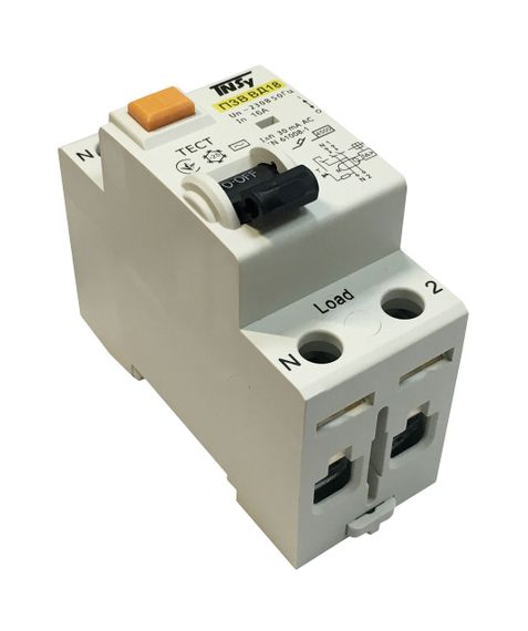 Выключатель дифференциальный УЗО ВД-18 2Р 16А 30мА тип АС электромеханический Ny95506278 | Зображення 3