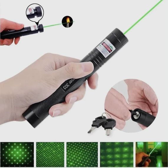 Оптична лазерна указка Green Laser Pointer JD-303, Професійна лазерна указка, Лазер для презентації NL-35 | Зображення 7