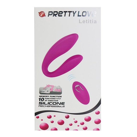 Вібромасажер для пар "Letitia" BI-014485W Sex Aura