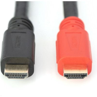 Кабель мультимедийный HDMI M to HDMI M 20.0m Amplifier Digitus (AK-330118-200-S) | Зображення 1
