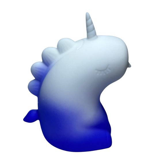 Стимулятор клітора з язичком UNIVIBE «Єдиноріг», 10 режимів, градієнт біло-фіолетовий Sex Aura | Зображення 5