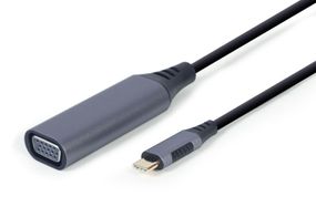 Адаптер-перехідник USB Type-C на VGA, Cablexpert A-USB3C-VGA-01