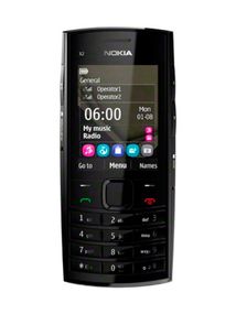 Мобильный телефон Nokia X2-02 бу фіолетовий