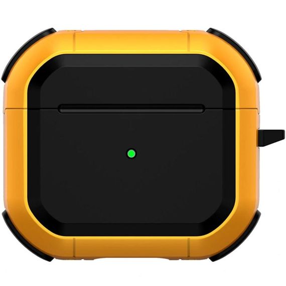 Футляр протиударний Black ed. для навушників Airpods 3 Yellow
