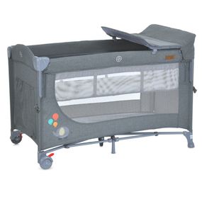 Кроватка-манеж 2 в 1 UNITY+ ME 1098 Gray, до 13 кг