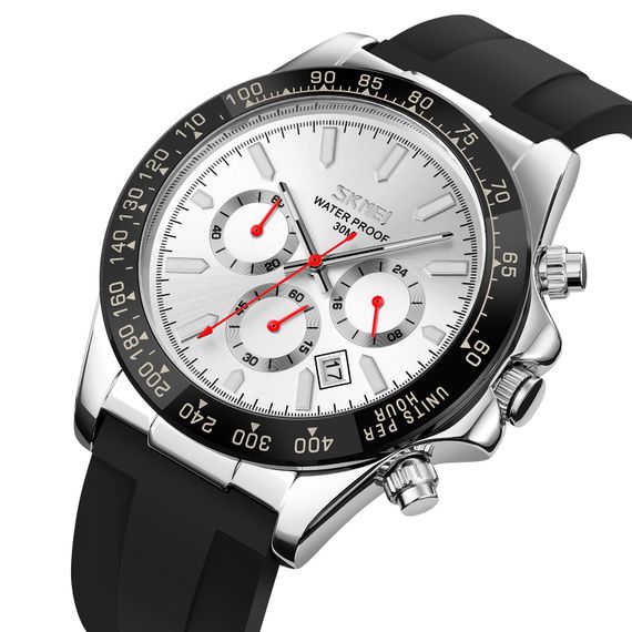 Чоловічий годинник Skmei 9275SISI Silver-Silver | Зображення 1