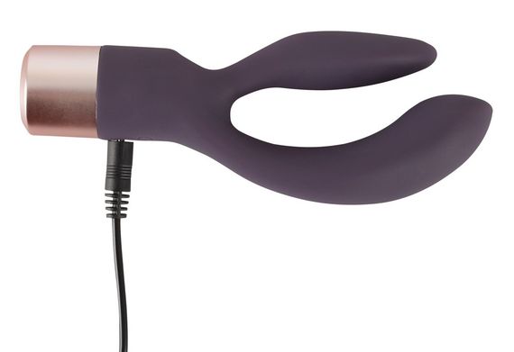 Вібратор кролик з 10 режимів вібрації Elegant Series Double Vibe Sex Aura | Зображення 6