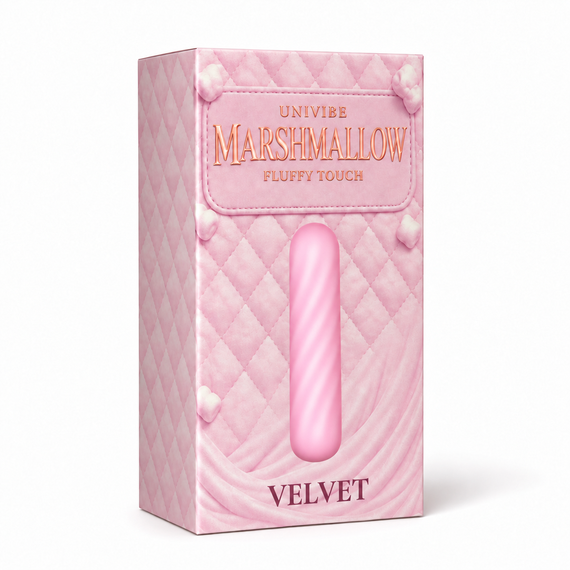 Супермягкая вибропуля UNIVIBE Velvet с 10 режимами вибрации, розовая, 10,5 × 2,5 см Sex Aura | Зображення 3