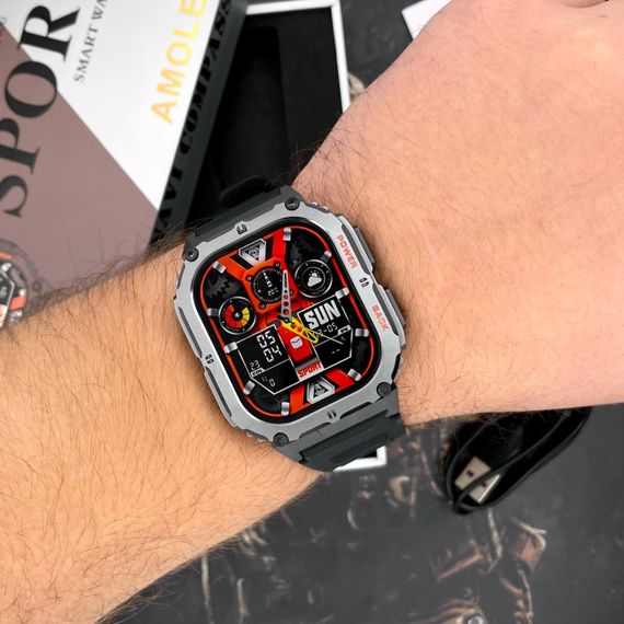 Розумний годинник Modfit Navi Compass Black | Зображення 3
