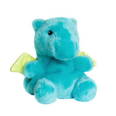 М&apos;яка іграшка Aurora Palm Pals Дракон бірюзовий 15 см (220688C) | Зображення 1