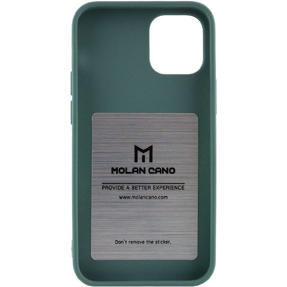 TPU чехол Molan Cano Smooth для Apple iPhone 12 mini (5.4") Зелений | Зображення 1