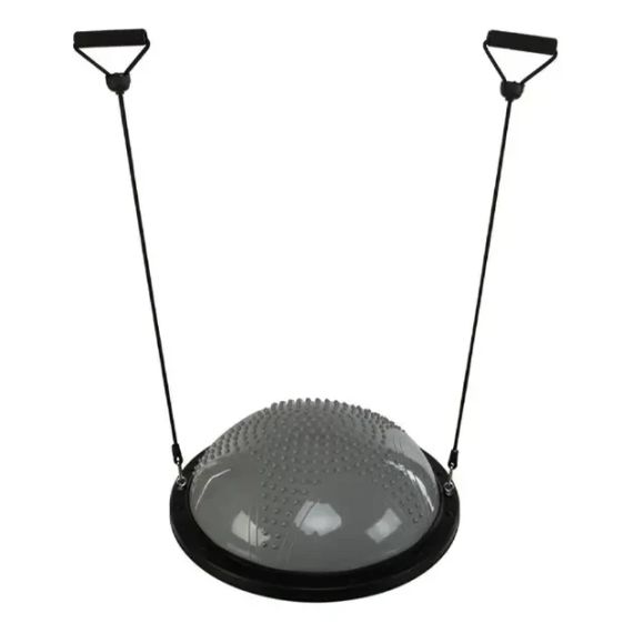 Гімнастична напівсфера для фітнесу, балансувальна подушка, PF-01 платформа 60 см Фіолетова | Зображення 2