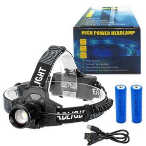 Ліхтар налобний 8105 режим WHITE LASER LED PM10-TG, 2x18650, ЗУ Type-C, zoom