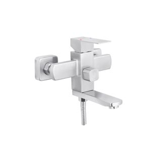 Змішувач для ванни Kroner KRM Edelstahl Kubus - ESG060 (CV023012)