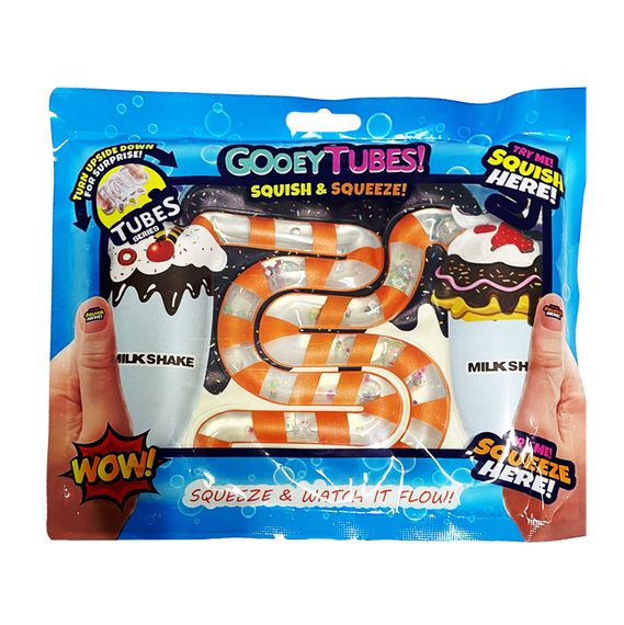 Водная антистресс игра "Молочный коктейль" MQ10244-4 в пакете, переливайка