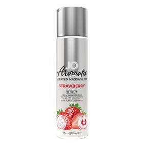 Натуральное массажное масло JO Aromatix Massage Oil Strawberry 120 мл sexstyle