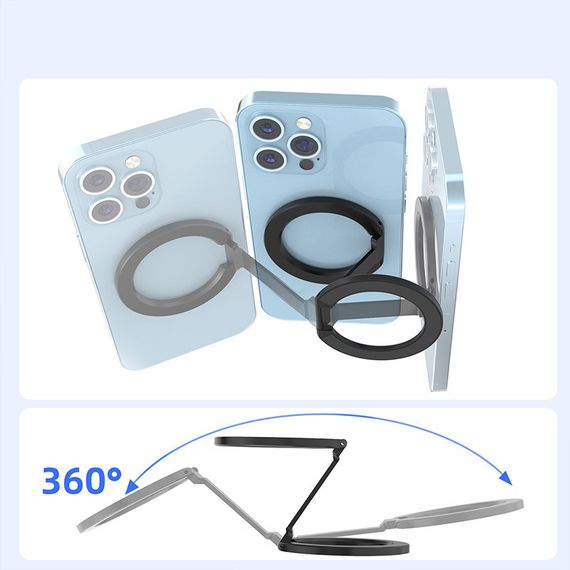 Підставка магнітна MagSafe for Apple FY71-D Black | Зображення 7