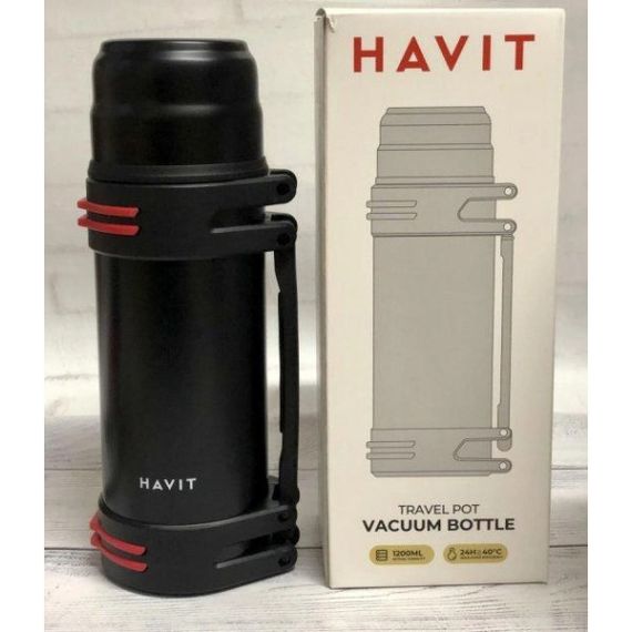 Термос HAVIT HV-TM005 1200мл Black | Зображення 4
