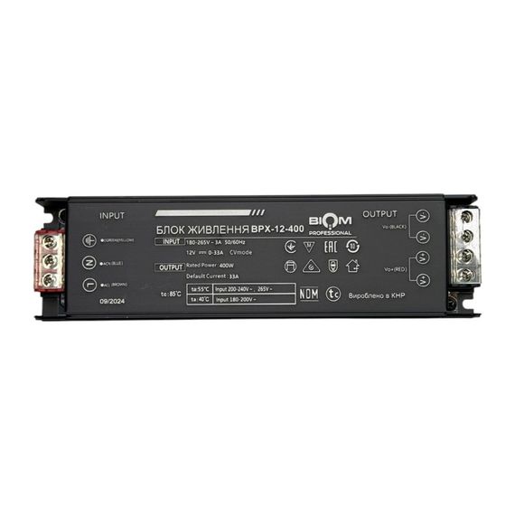 Блок питания  Professional DC12 400W BPX-12-400 33А | Зображення 1