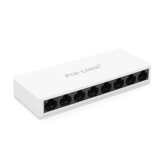Коммутатор PIX-LINK LV-SW08 8 портов Ethernet 10/100 Мбит/с,BOX Q100