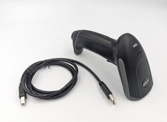 1D, 2D CMOS беспров. сканер штрих- и QR-кодов, USB Heroje H288W-2770 с датч.движ. и вибро черный (H288W-2770)