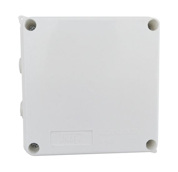 Распределительная коробка 100*100*70 IP65 PP RAL9016 Ny95000753 | Зображення 3