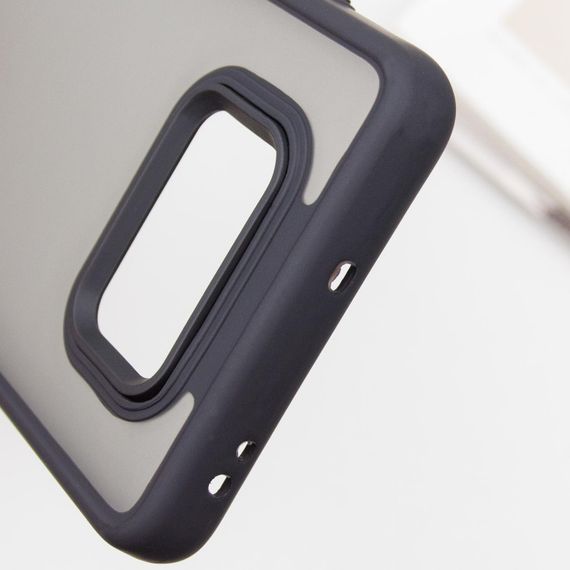 Чехол TPU+PC Lyon Frosted для Xiaomi Poco X3 NFC / Poco X3 Pro Black | Зображення 6