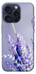 Чохол з картинкою Лаванда для Apple iPhone 15 Pro (6.1")