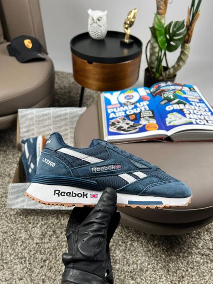 Мужские кроссовки замша  bok Classic LX2200 Navy Whiteвесна / літо / осінь A3652 46 | Зображення 7