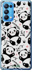 Чохол на Oppo Reno5 Pro Панди "4318u-2239-2448"