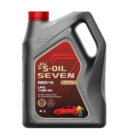 Моторна олива S-OIL 7 RED #9 LPG 10W-30 4л.